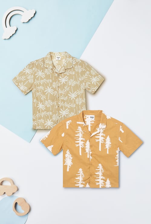 Boys Printed Shirt - Pack of 2