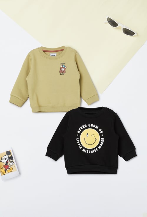 Boys Printed Sweatshirt - Pack of 2