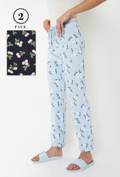 Women Printed Pyjamas - Pack of 2