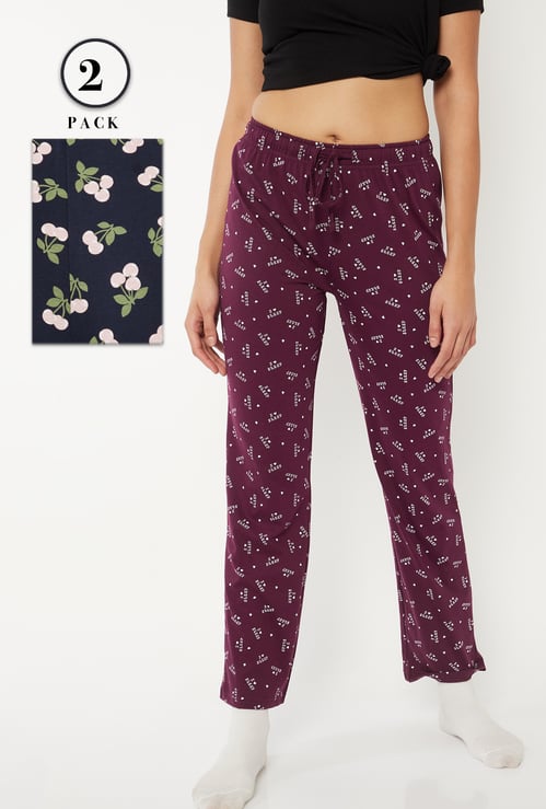 Women Printed Pyjamas - Pack of 2