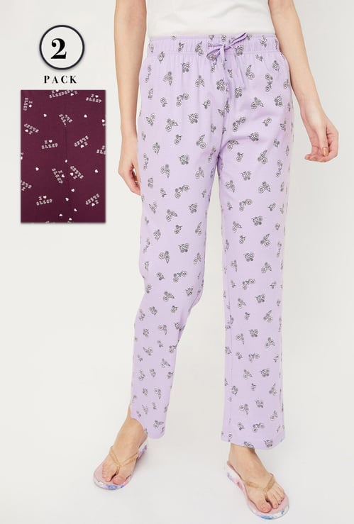 Women Printed Pyjama - Pack of 2