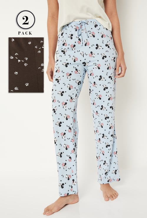 Women Printed Pyjama - Pack of 2