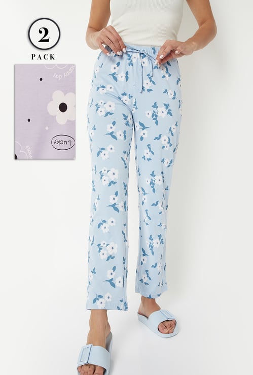 Women Printed Pyjamas - Pack of 2