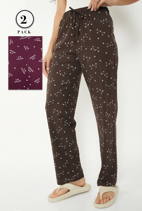 Women Printed Pyjamas - Pack of 2