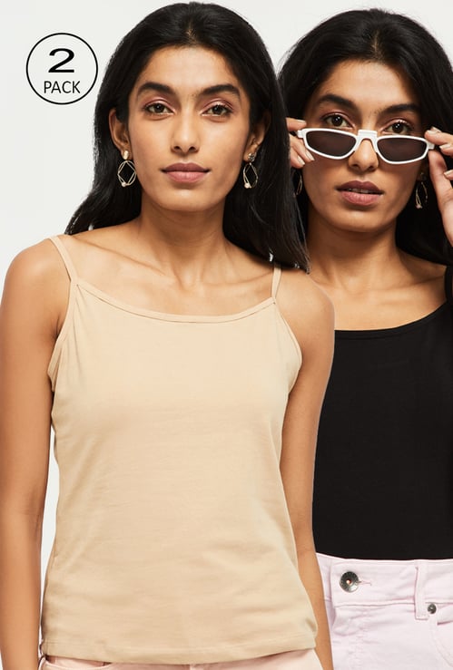 Women Knit Camisoles - Pack of 2