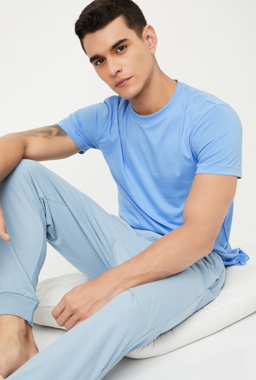 Men Solid Lounge T-shirt