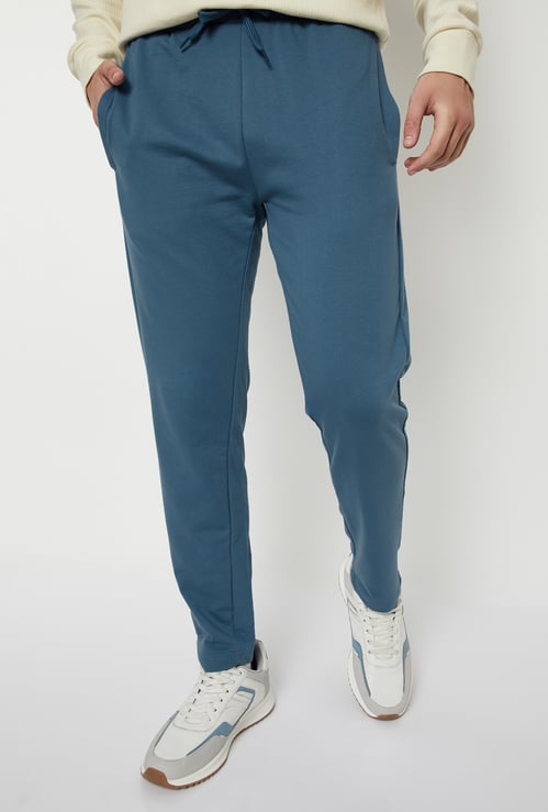 Men Solid Athleisure Track Pants