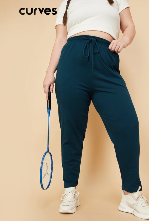 Women Solid Sports Track Pants