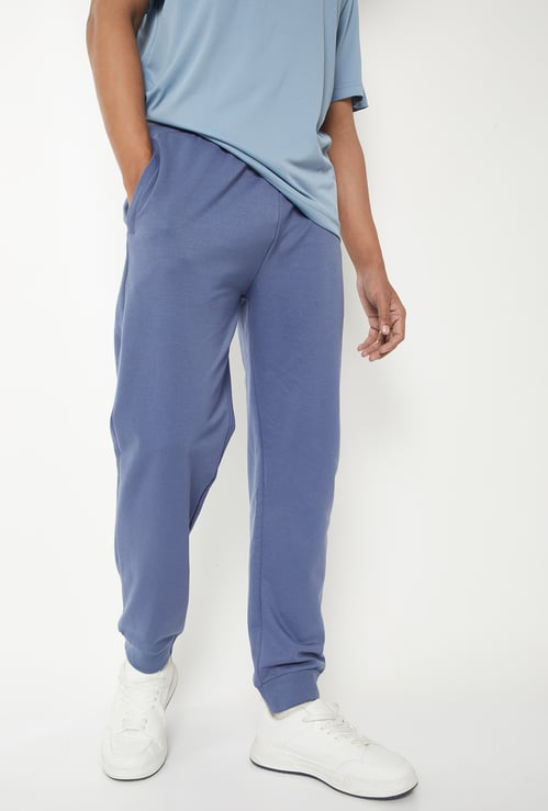 Men Solid Athleisure Joggers