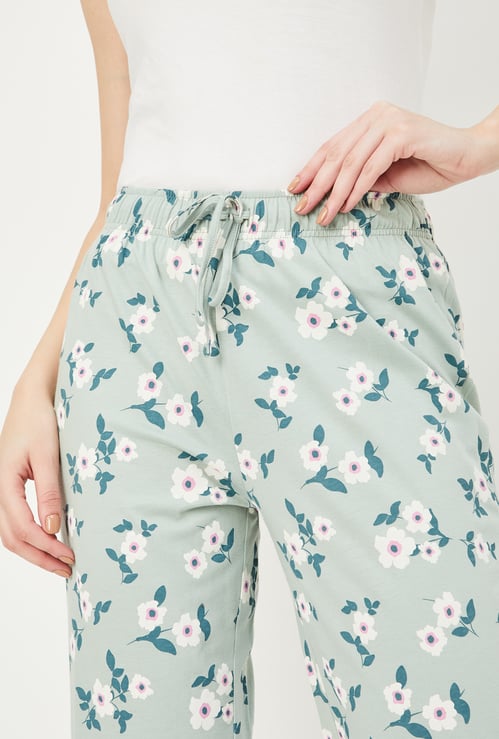 Women Floral Print Pyjamas