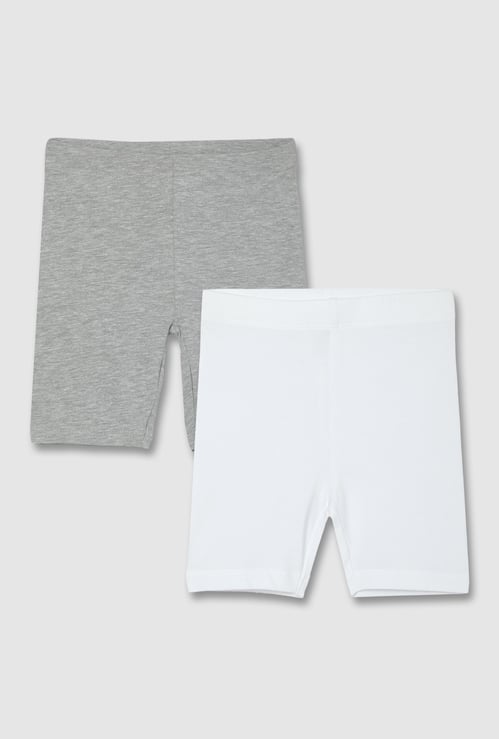 Girls Assorted Shorts - Pack of 2