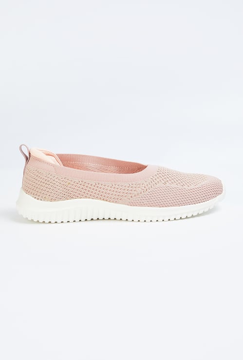 Women Knit Slip-On Casual Shoes