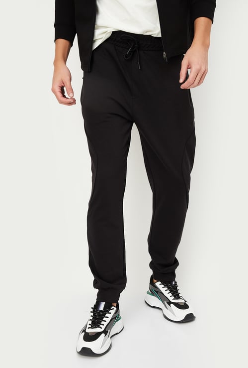 Men Solid Athleisure Joggers