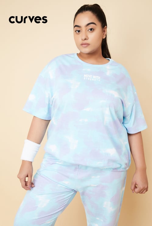 Women Tie & Dye Sports T-shirt