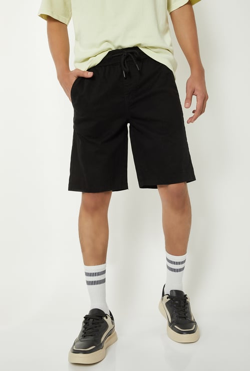 Boys Solid Shorts