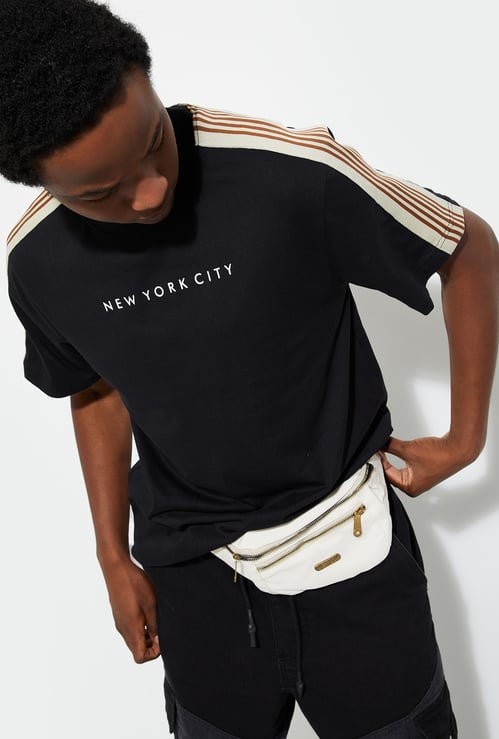 URB_N Men Regular Fit Solid T-shirt