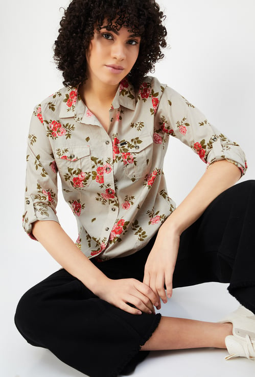 Women Floral Printed Shirt