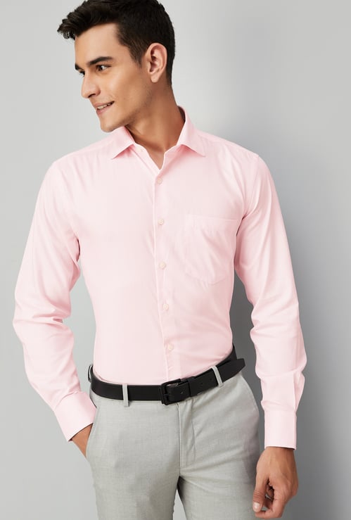 Men Regular Fit Striped Formal Shirt