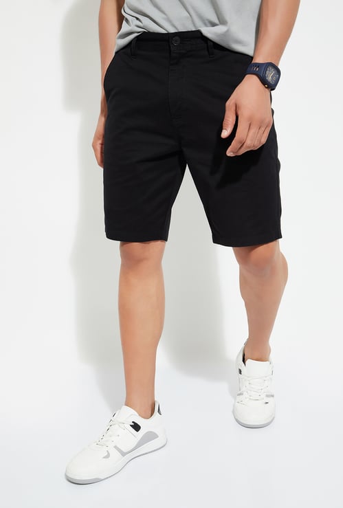 URB_N Men Solid Shorts