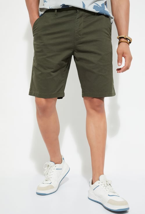 URB_N Men Solid Shorts