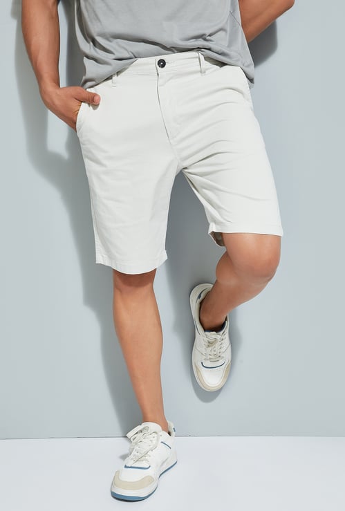 URB_N Men Solid Shorts