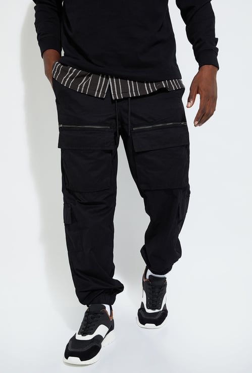 URB_N Men Carpenter Fit Cargo Joggers