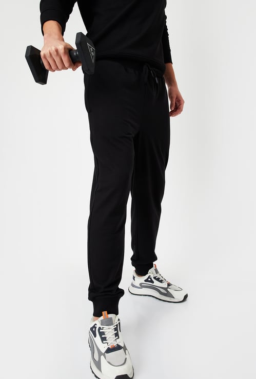 Men Solid Athleisure Joggers