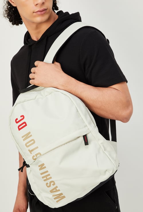 Men Printed Backpack