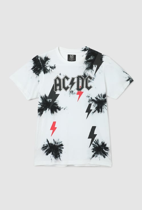 Boys AC/DC Printed T-shirt