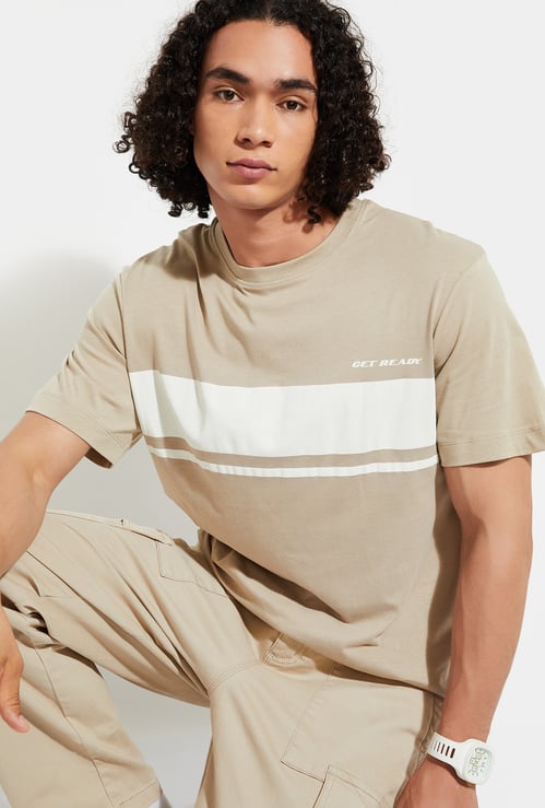 URB_N Men Striped T-shirt