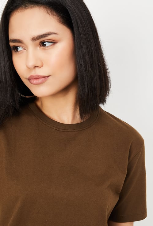 Women Solid T-shirt