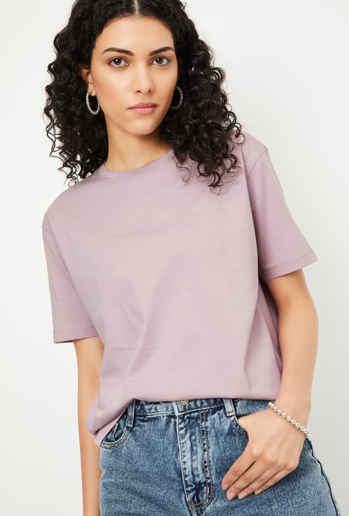 Women Solid T-shirt