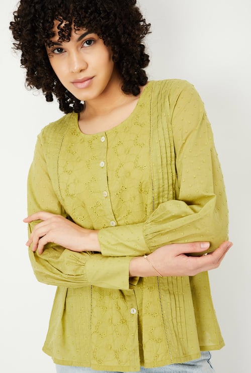 Women Schiffli Top
