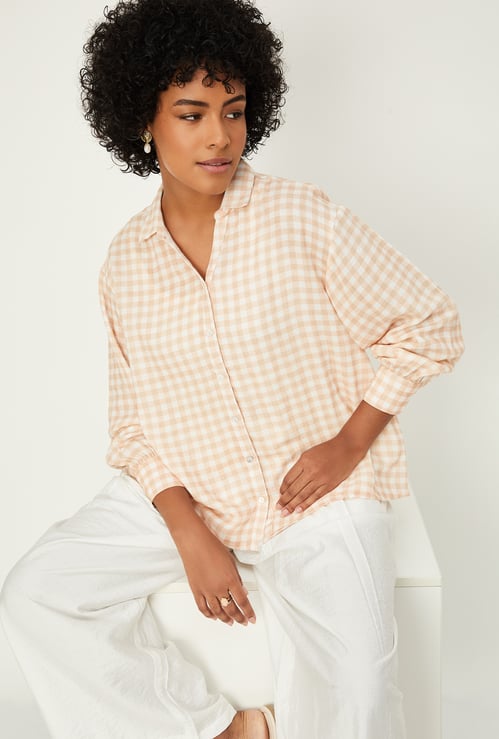 Women Checked EcoChic Tunic