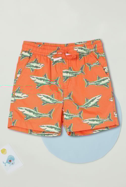 Boys All-Over Printed Shorts