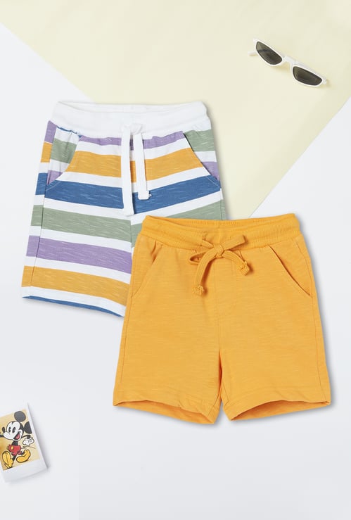 Boys Assorted Shorts - Pack of 2