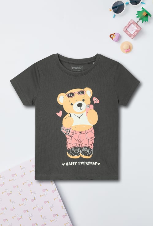 Girls Graphic Printed T-shirt