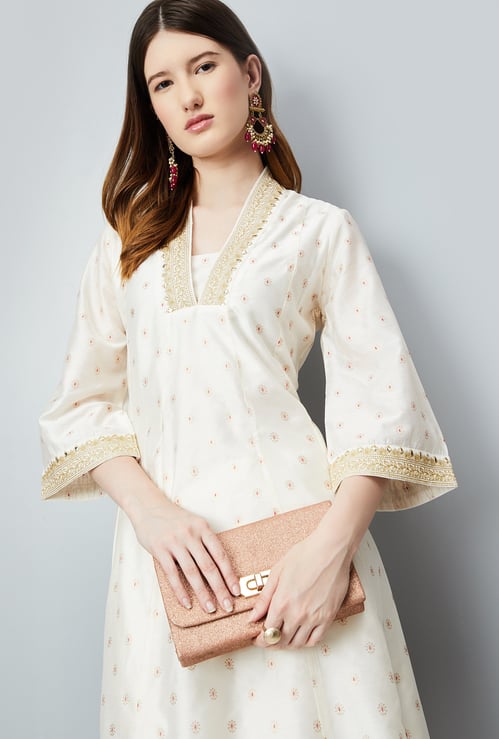 Kalki x Max Women Printed Kalidar Kurta