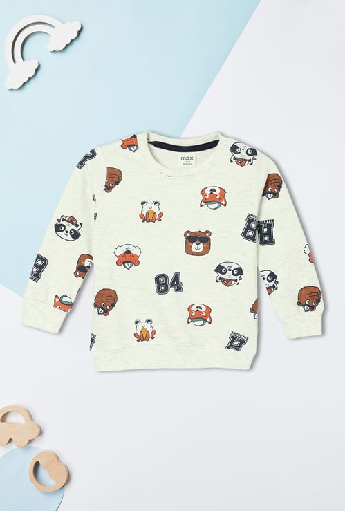 Boys All-Over Printed Sweatshirt