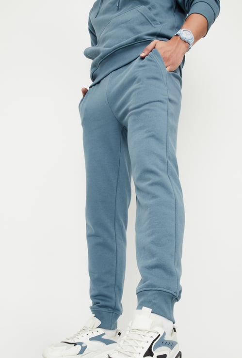 Men Solid Athleisure Joggers