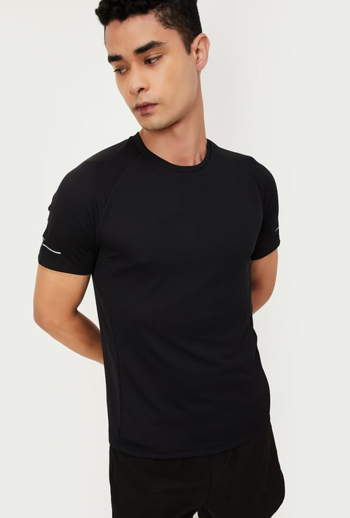 Men Knitted Athleisure T-shirt