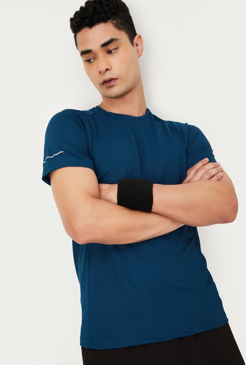 Men Knitted Athleisure T-shirt