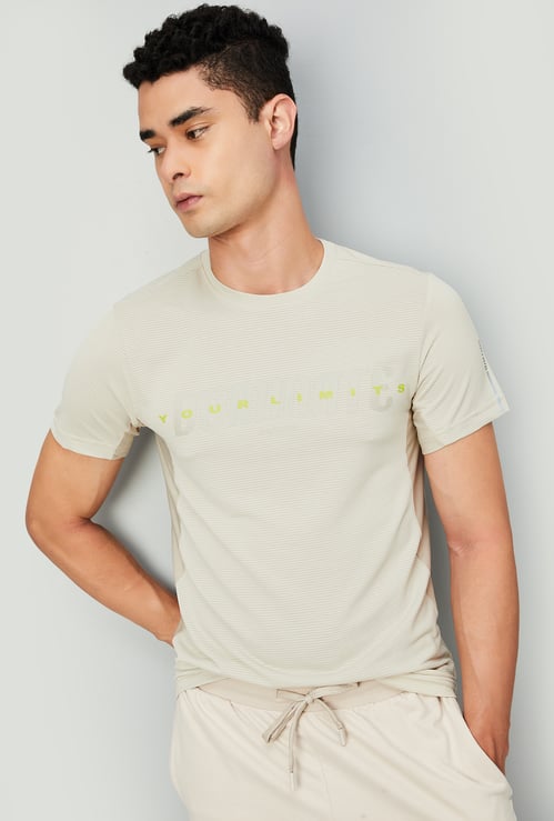 Men Cut and Sew Active T-shirt