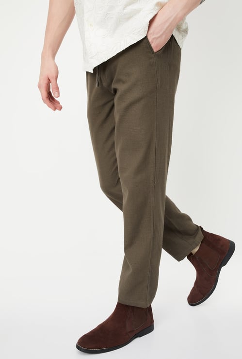 Men Solid Ethnic Pyjamas