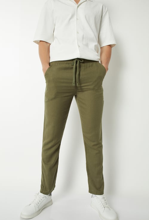 Men Solid Ethnic Pyjamas