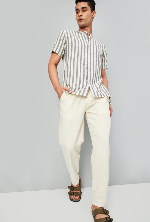 Men Solid Ethnic Pyjamas