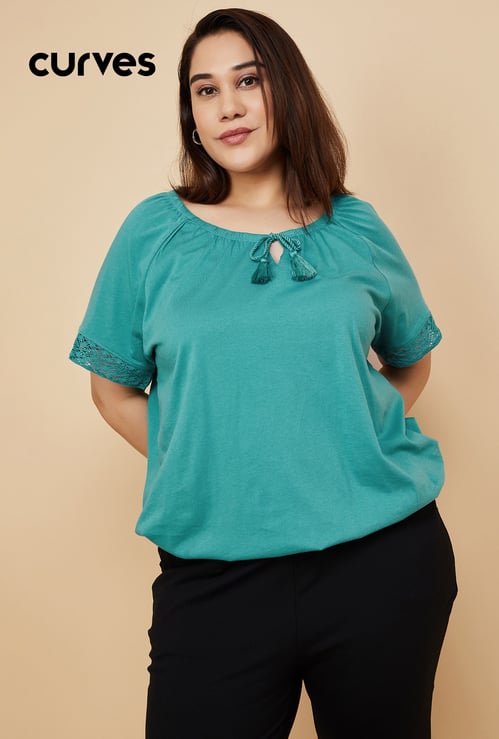 Women Solid Top