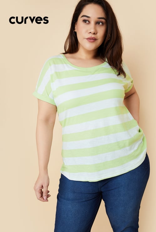 Women Striped T-shirt