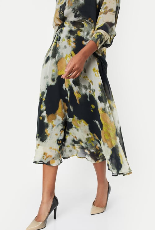 Kalki x Max Women Printed A-Line Skirt