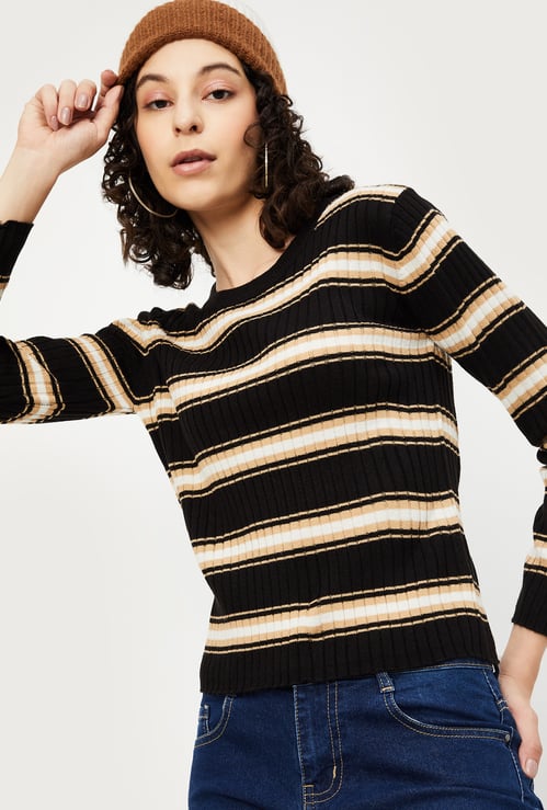 Women Striped Sweater